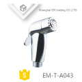 EM-T-A043 ABS polishing bathroom fitting toilet portable hand hold shower shattaf